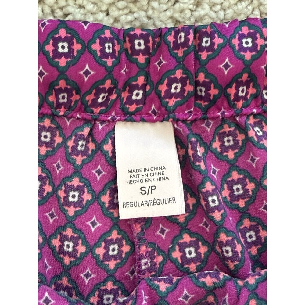 Victoria Secret Women’s Pjs Pink Checked Print Long Sleeve/Pant Silky Set Size S - Picture 7 of 10